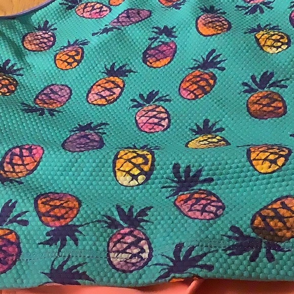 Speedo tankini top size 10 pineapples bottom hot orange Lg 10/12 wonder … - Picture 6 of 8